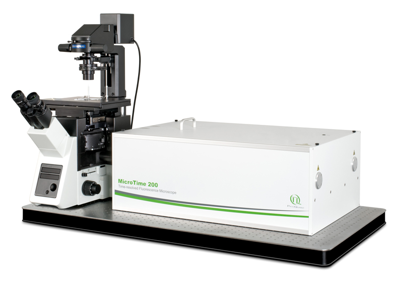 Времяразрешенный флуоресцентный микроскоп PicoQuant MicroTime 200 купить в Техноинфо